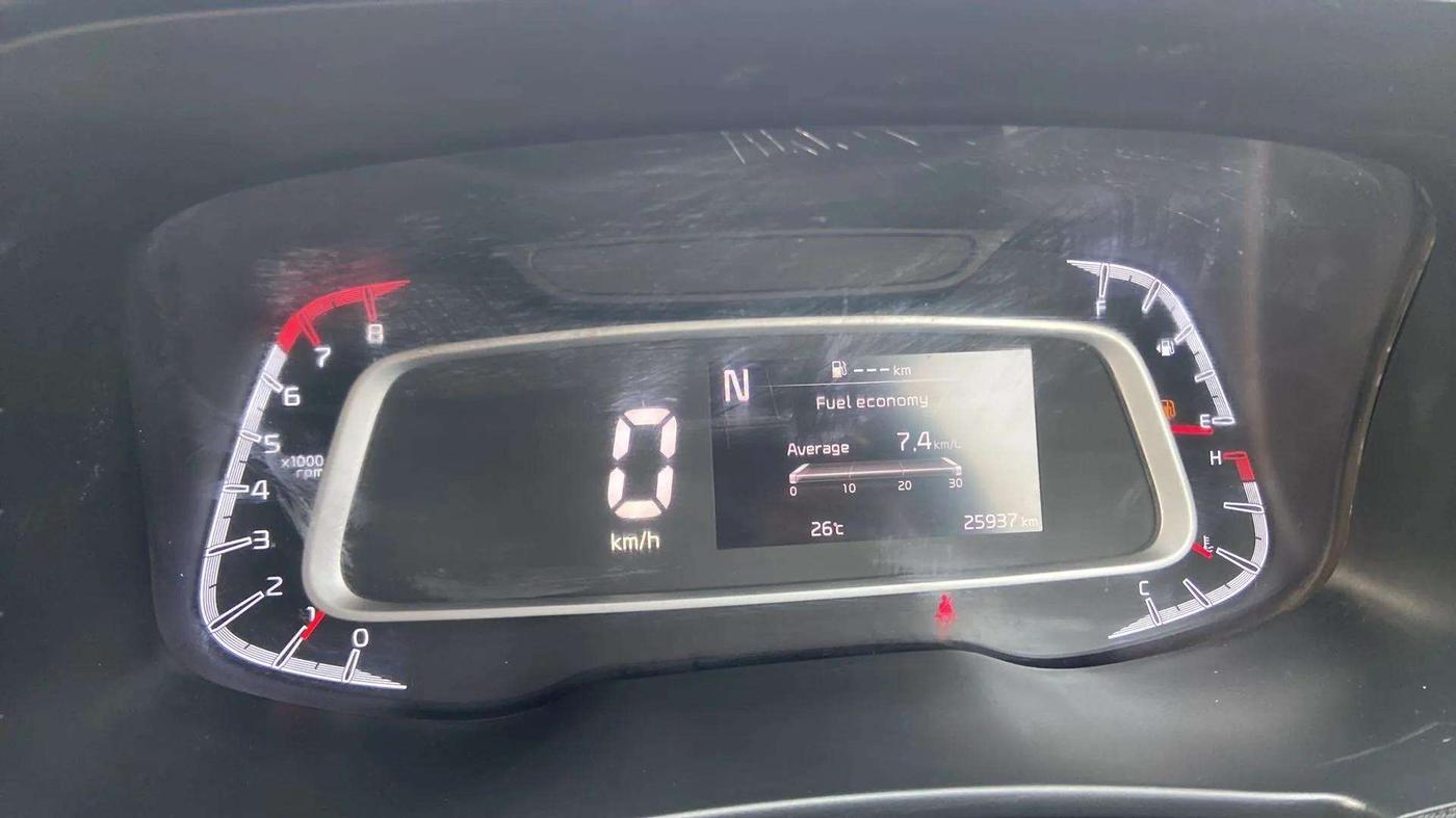 2022 KIA SONET HTX 1.0 IMT, Petrol, Manual, 25,904 km, Odometer Image