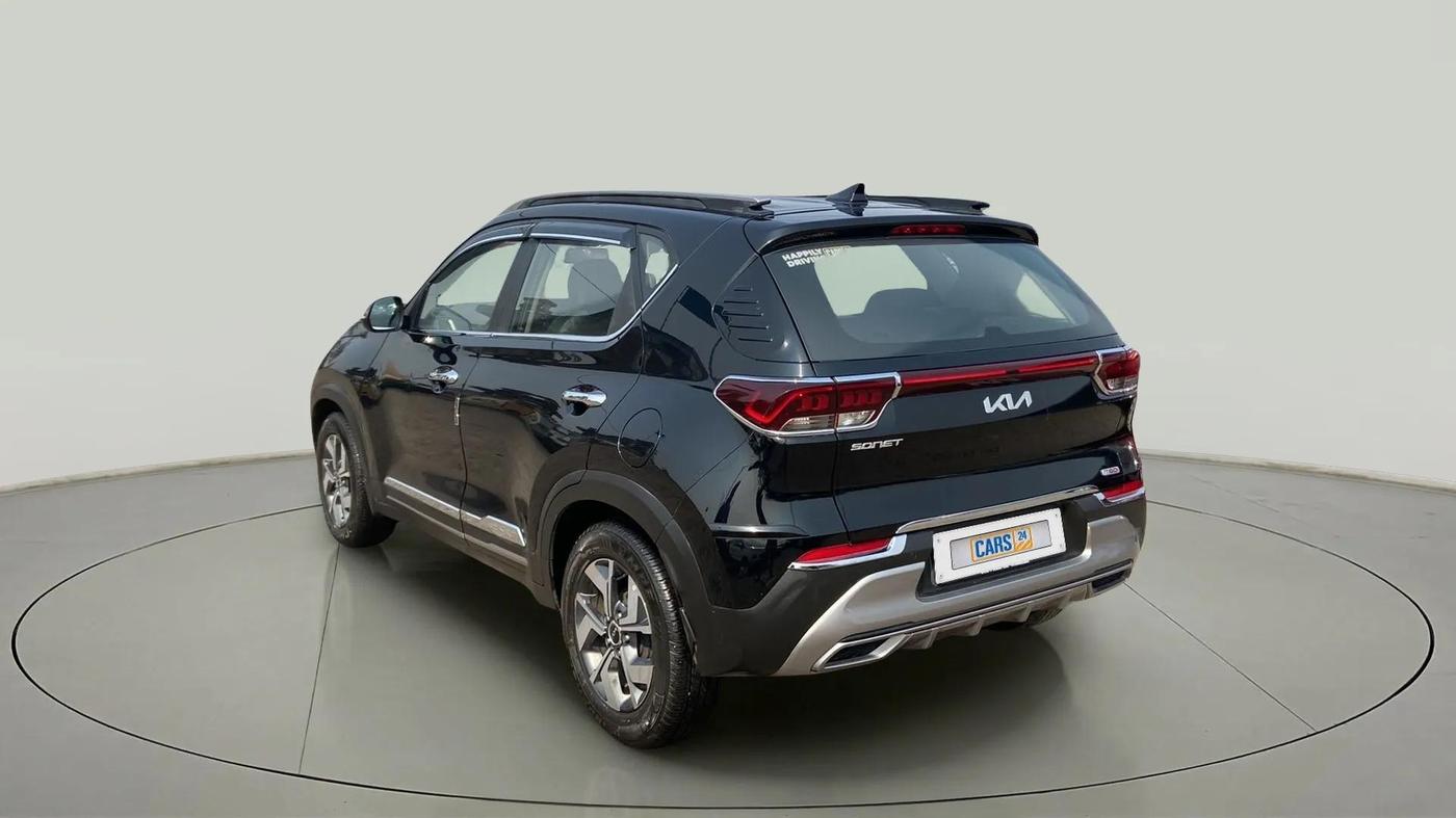 2022 KIA SONET HTX 1.0 IMT, Petrol, Manual, 25,904 km, Left Back Diagonal