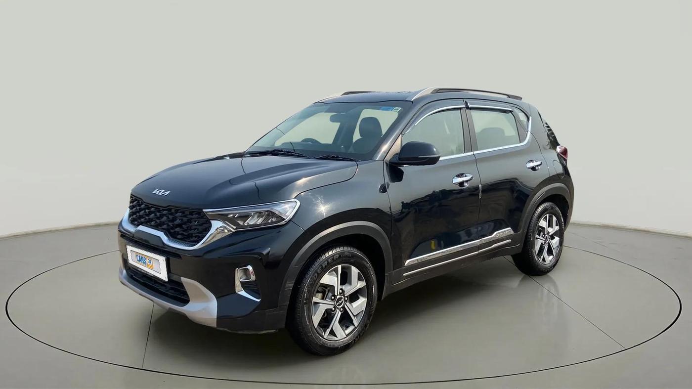 2022 KIA SONET HTX 1.0 IMT, Petrol, Manual, 25,904 km, Left Front Diagonal