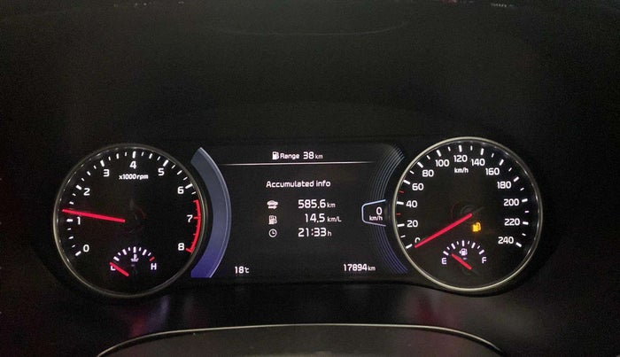 2019 KIA SELTOS GTX 1.4 PETROL, Petrol, Manual, 18,500 km, Odometer Image