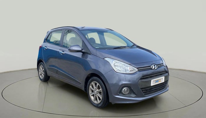 2016 Hyundai Grand i10 ASTA (O) AT 1.2 KAPPA VTVT, Petrol, Automatic, 15,542 km, Right Front Diagonal