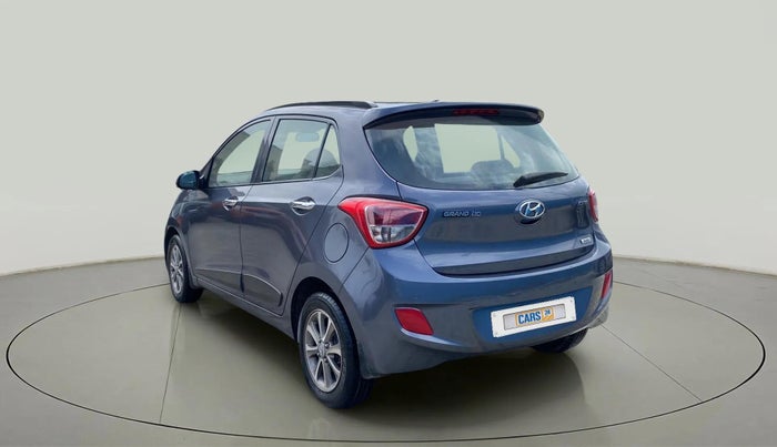 2016 Hyundai Grand i10 ASTA (O) AT 1.2 KAPPA VTVT, Petrol, Automatic, 15,542 km, Left Back Diagonal