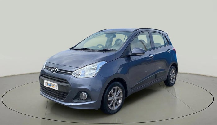 2016 Hyundai Grand i10 ASTA (O) AT 1.2 KAPPA VTVT, Petrol, Automatic, 15,542 km, Left Front Diagonal