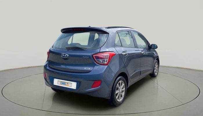 2016 Hyundai Grand i10 ASTA (O) AT 1.2 KAPPA VTVT, Petrol, Automatic, 15,542 km, Right Back Diagonal