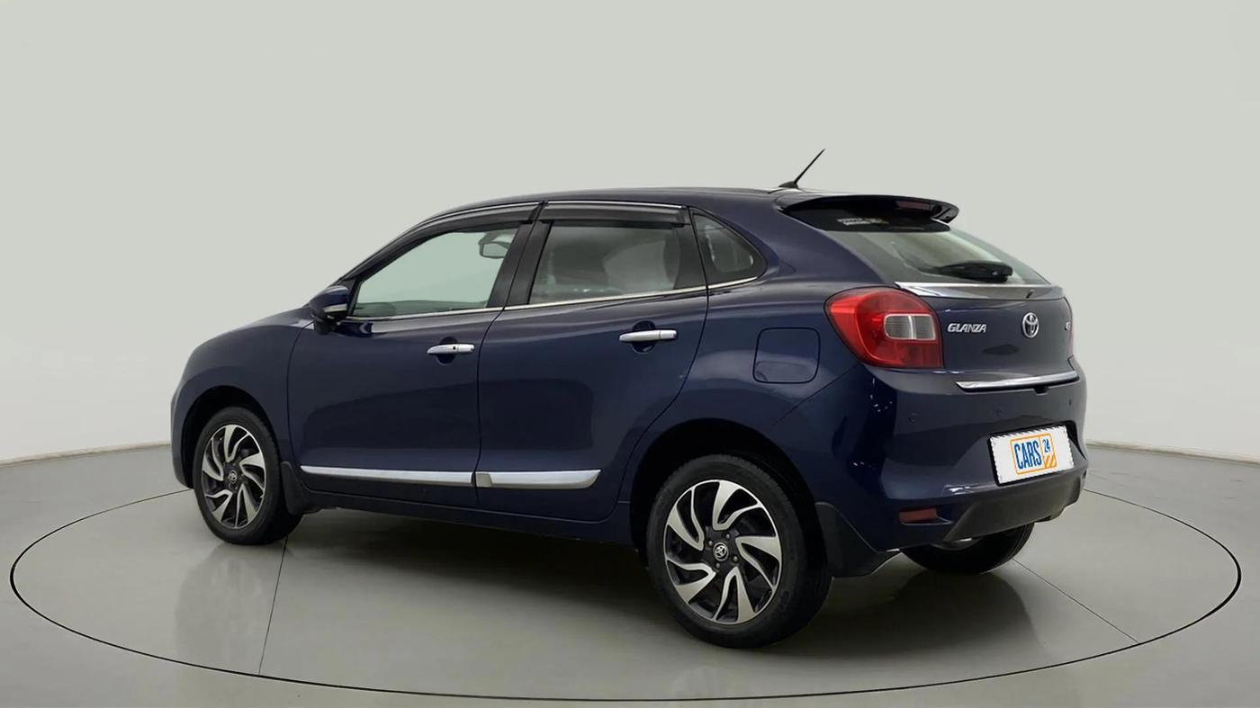 2019 Toyota Glanza G, Petrol, Manual, 74,598 km, Left Back Diagonal