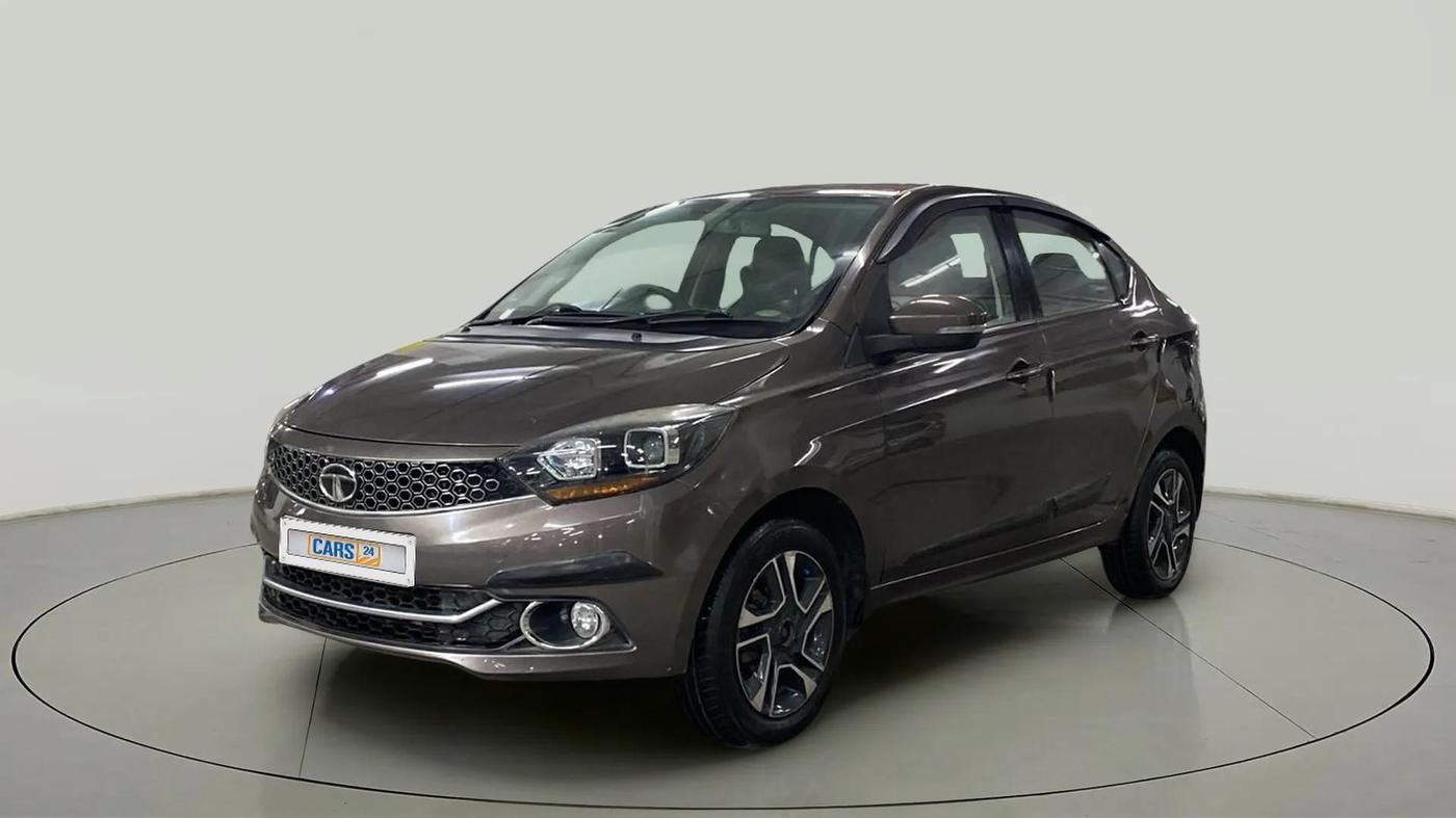 2018 Tata TIGOR XZ PLUS PETROL, Petrol, Manual, 60,896 km, Left Front Diagonal