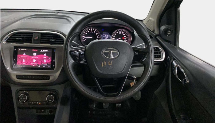 2018 Tata TIGOR XZ PLUS PETROL, Petrol, Manual, 60,896 km, Steering Wheel Close Up