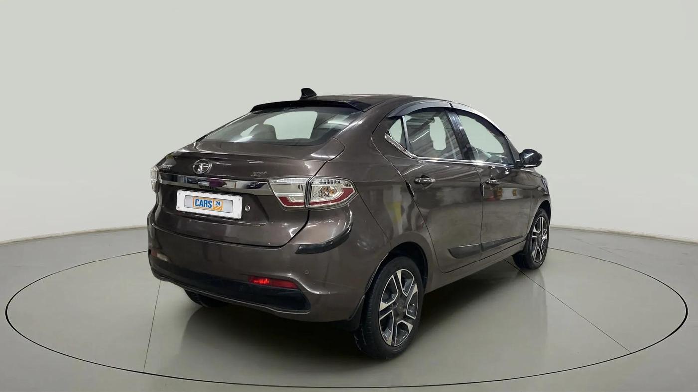 2018 Tata TIGOR XZ PLUS PETROL, Petrol, Manual, 60,896 km, Right Back Diagonal