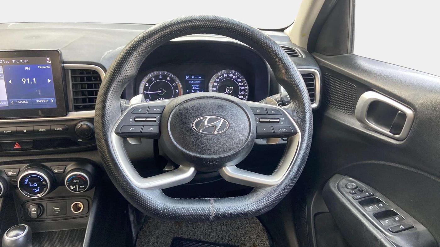 2021 Hyundai VENUE SX PLUS 1.0 TURBO DCT, Petrol, Automatic, 45,943 km, Steering Wheel Close Up