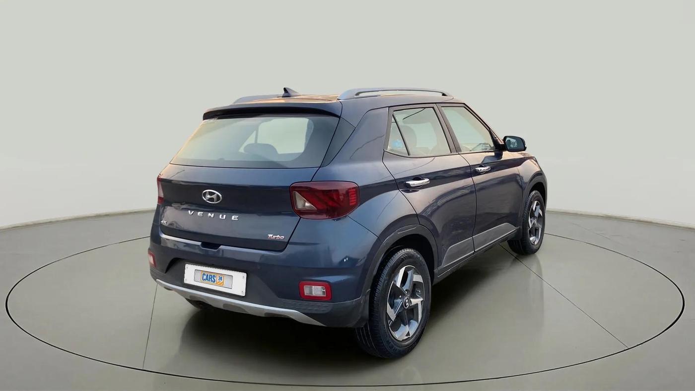 2021 Hyundai VENUE SX PLUS 1.0 TURBO DCT, Petrol, Automatic, 45,943 km, Right Back Diagonal