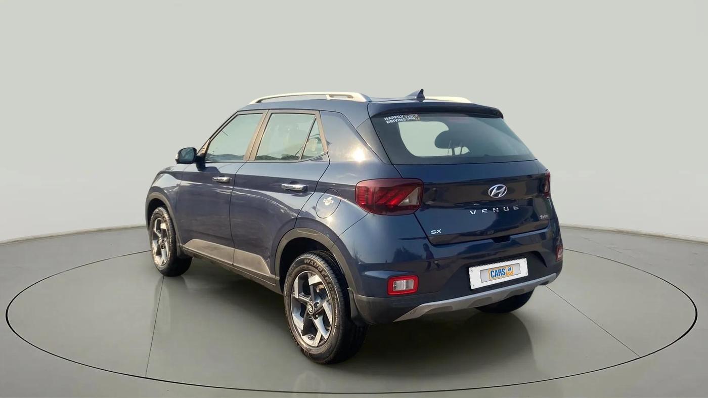 2021 Hyundai VENUE SX PLUS 1.0 TURBO DCT, Petrol, Automatic, 45,943 km, Left Back Diagonal