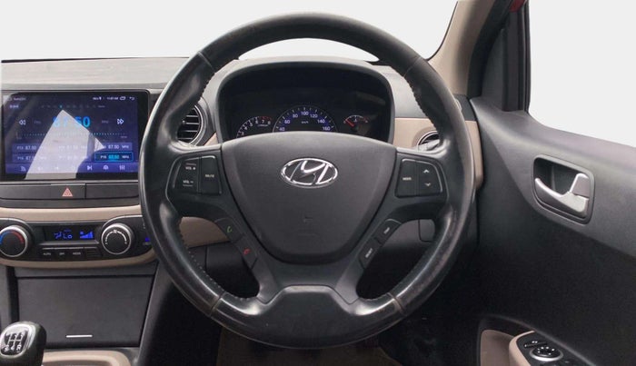 2015 Hyundai Xcent SX 1.2 (O), Petrol, Manual, 75,431 km, Steering Wheel Close Up