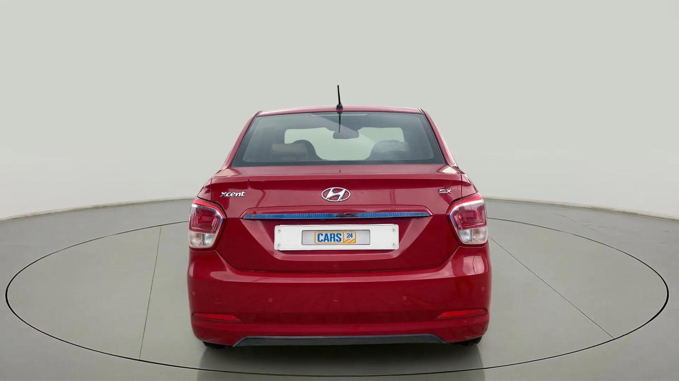 2015 Hyundai Xcent SX 1.2 (O), Petrol, Manual, 75,431 km, Back/Rear