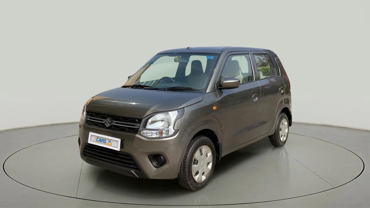 2021 Maruti New Wagon-R VXI 1.0, Petrol, Manual, 73,501 km, Left Front Diagonal