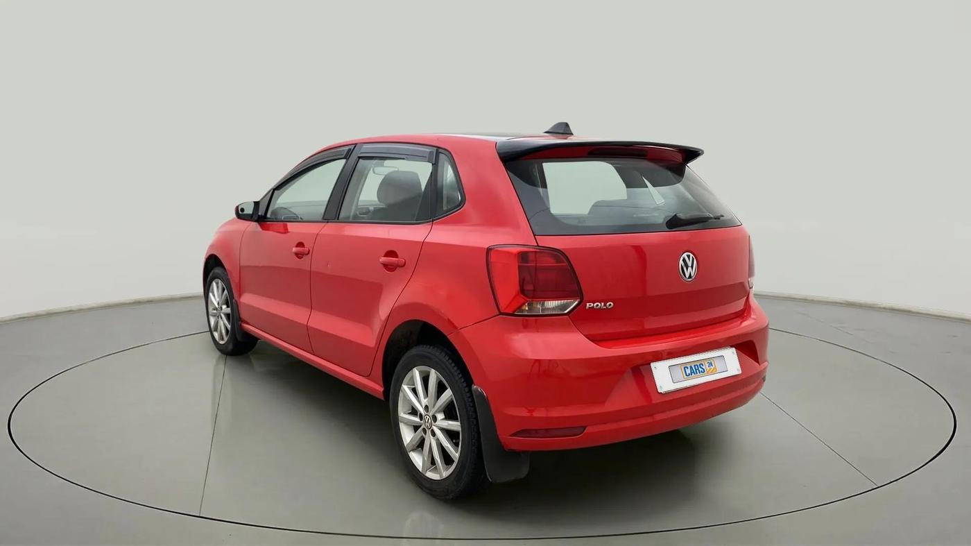 2018 Volkswagen Polo HIGHLINE 1.0L, Petrol, Manual, 76,779 km, Left Back Diagonal