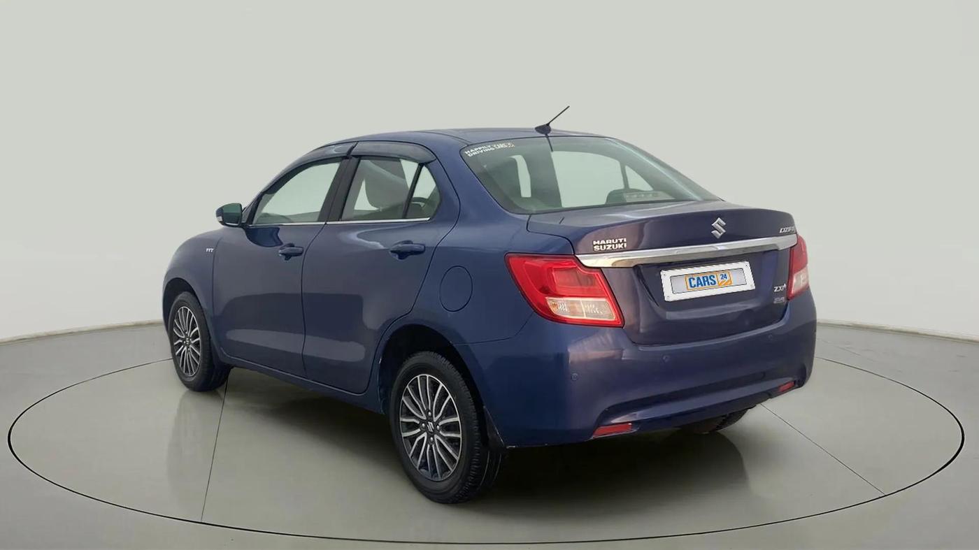 2019 Maruti Dzire ZXI PLUS AMT, Petrol, Automatic, 45,831 km, Left Back Diagonal