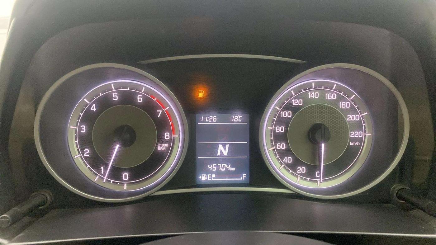 2019 Maruti Dzire ZXI PLUS AMT, Petrol, Automatic, 45,831 km, Odometer Image