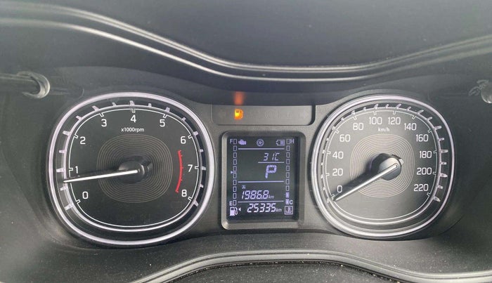 2020 Maruti Vitara Brezza ZXI AT SHVS, Petrol, Automatic, 25,489 km, Odometer Image