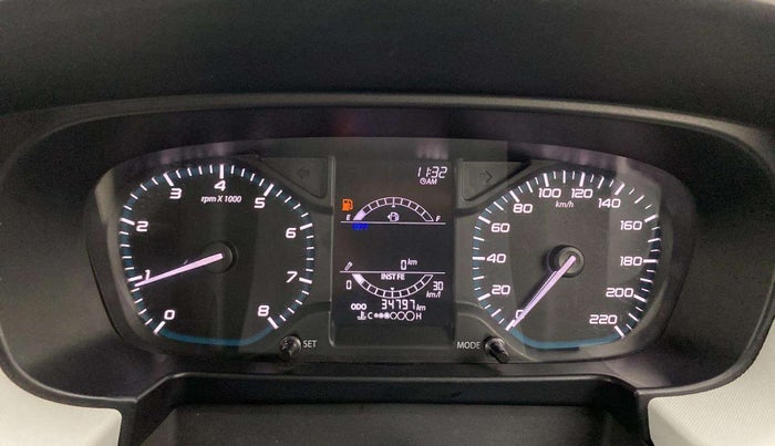 2022 Tata PUNCH CREATIVE  MT, Petrol, Manual, 34,944 km, Odometer Image