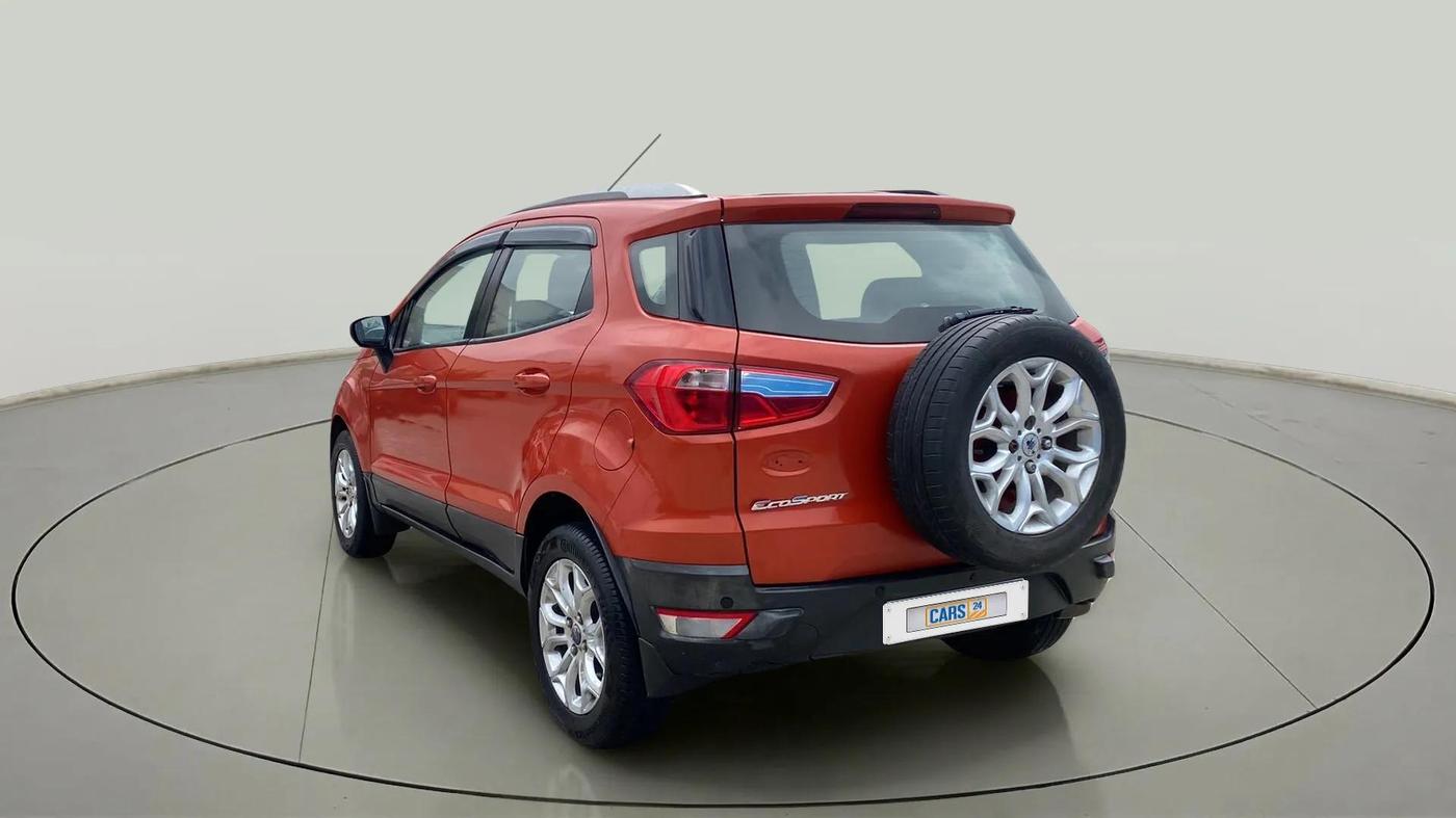 2015 Ford Ecosport TITANIUM+ 1.0L ECOBOOST, Petrol, Manual, 76,713 km, Left Back Diagonal