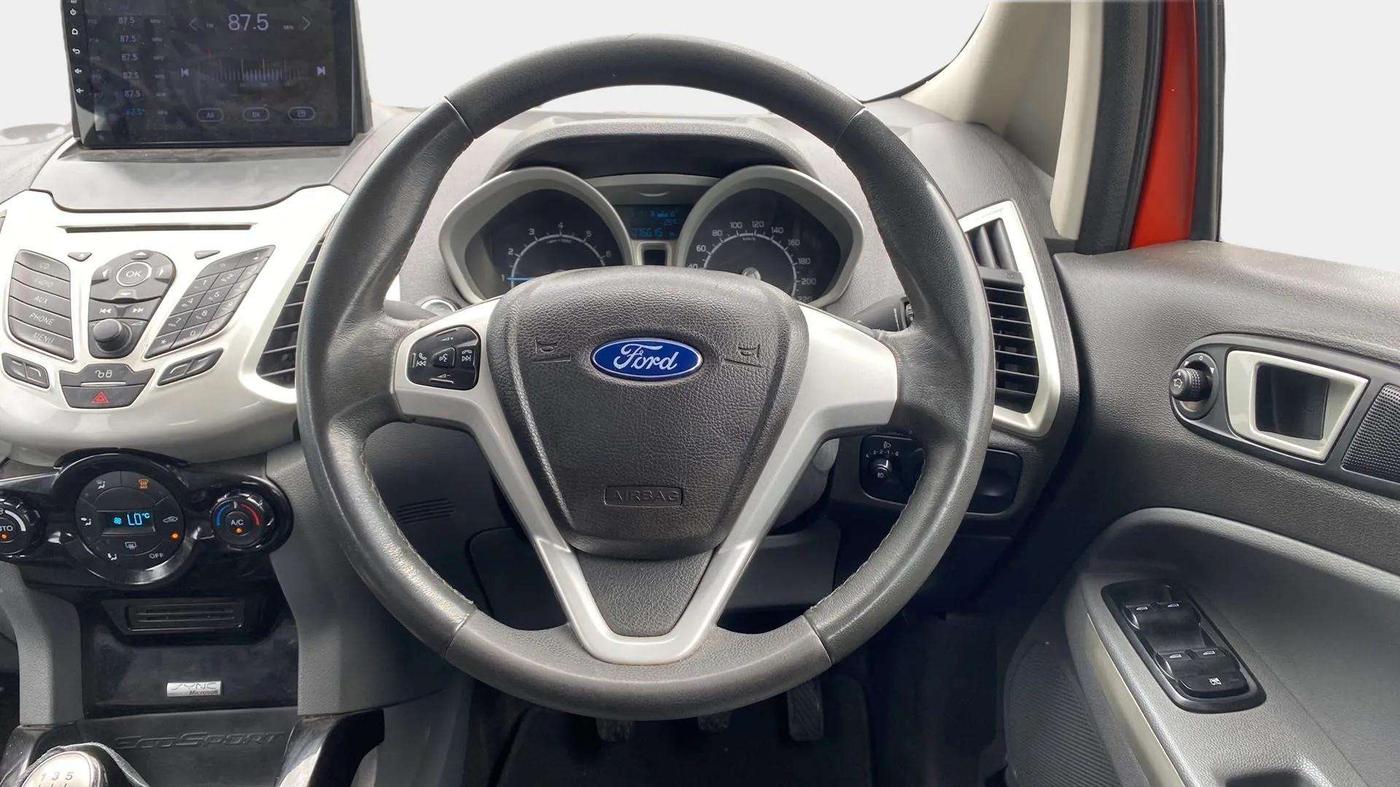 2015 Ford Ecosport TITANIUM+ 1.0L ECOBOOST, Petrol, Manual, 76,713 km, Steering Wheel Close Up