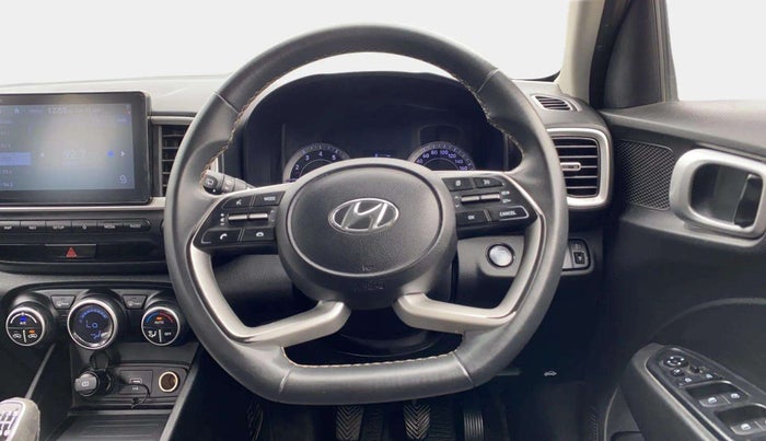 2021 Hyundai VENUE SX 1.0 (O) TURBO, Petrol, Manual, 49,411 km, Steering Wheel Close Up