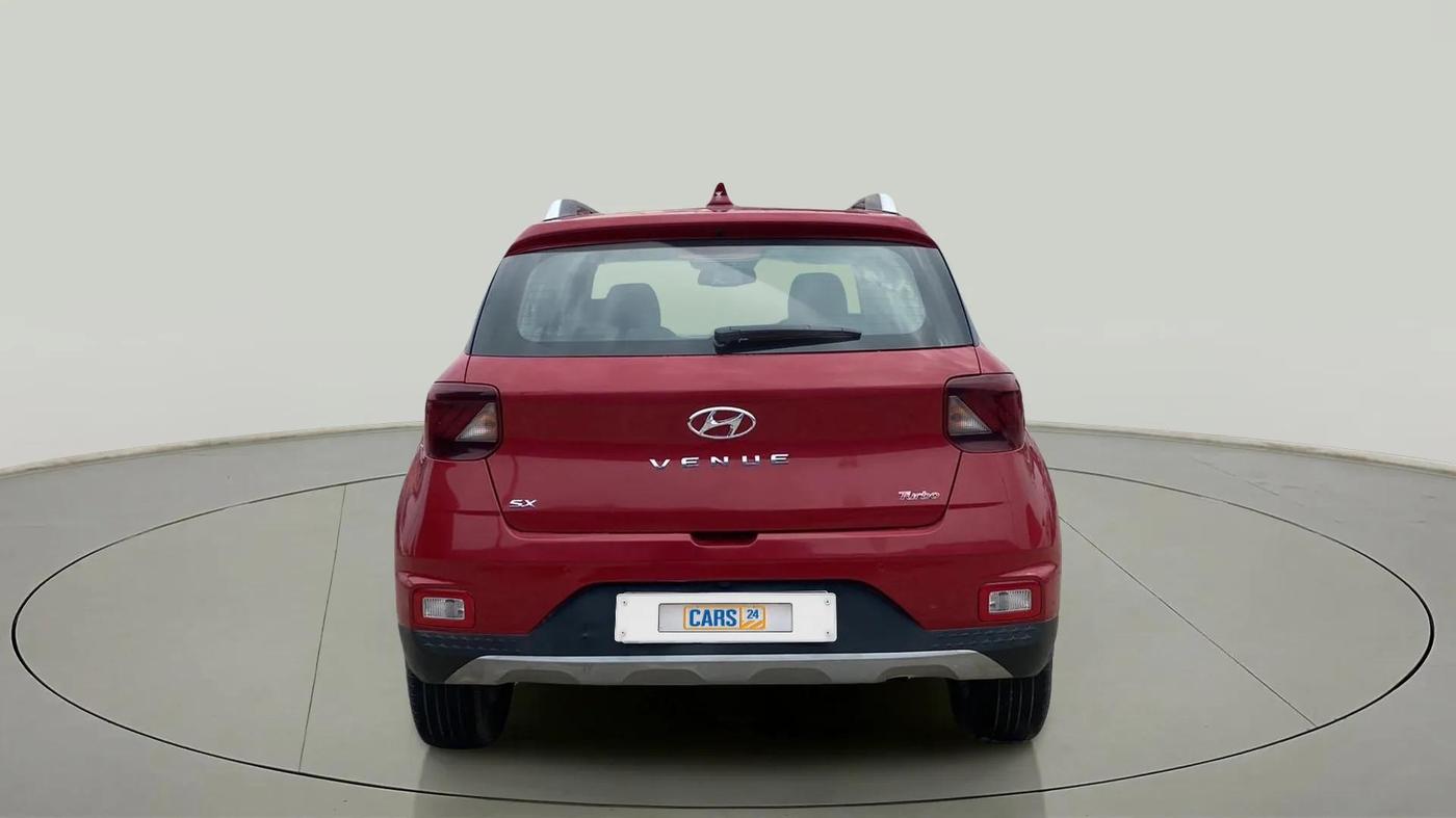2021 Hyundai VENUE SX 1.0 (O) TURBO, Petrol, Manual, 49,411 km, Back/Rear