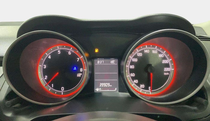 2020 Maruti Swift ZXI, Petrol, Manual, 39,918 km, Odometer Image