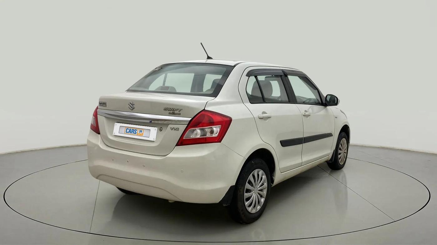 2016 Maruti Swift Dzire VXI, CNG, Manual, 60,684 km, Right Back Diagonal