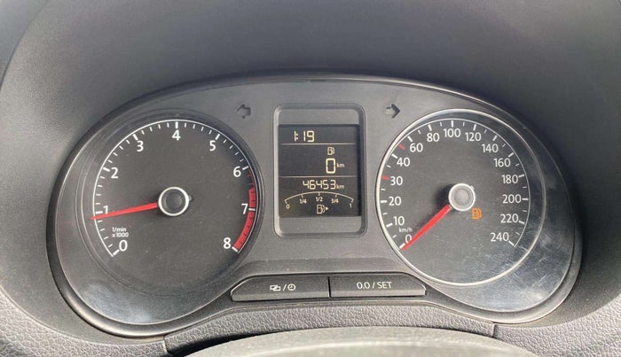 2017 Volkswagen Polo ALLSTAR 1.2, Petrol, Manual, 46,524 km, Odometer Image