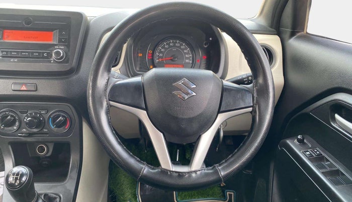 2020 Maruti New Wagon-R VXI 1.0, Petrol, Manual, 34,543 km, Steering Wheel Close Up