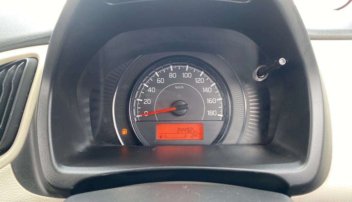 2020 Maruti New Wagon-R VXI 1.0, Petrol, Manual, 34,543 km, Odometer Image