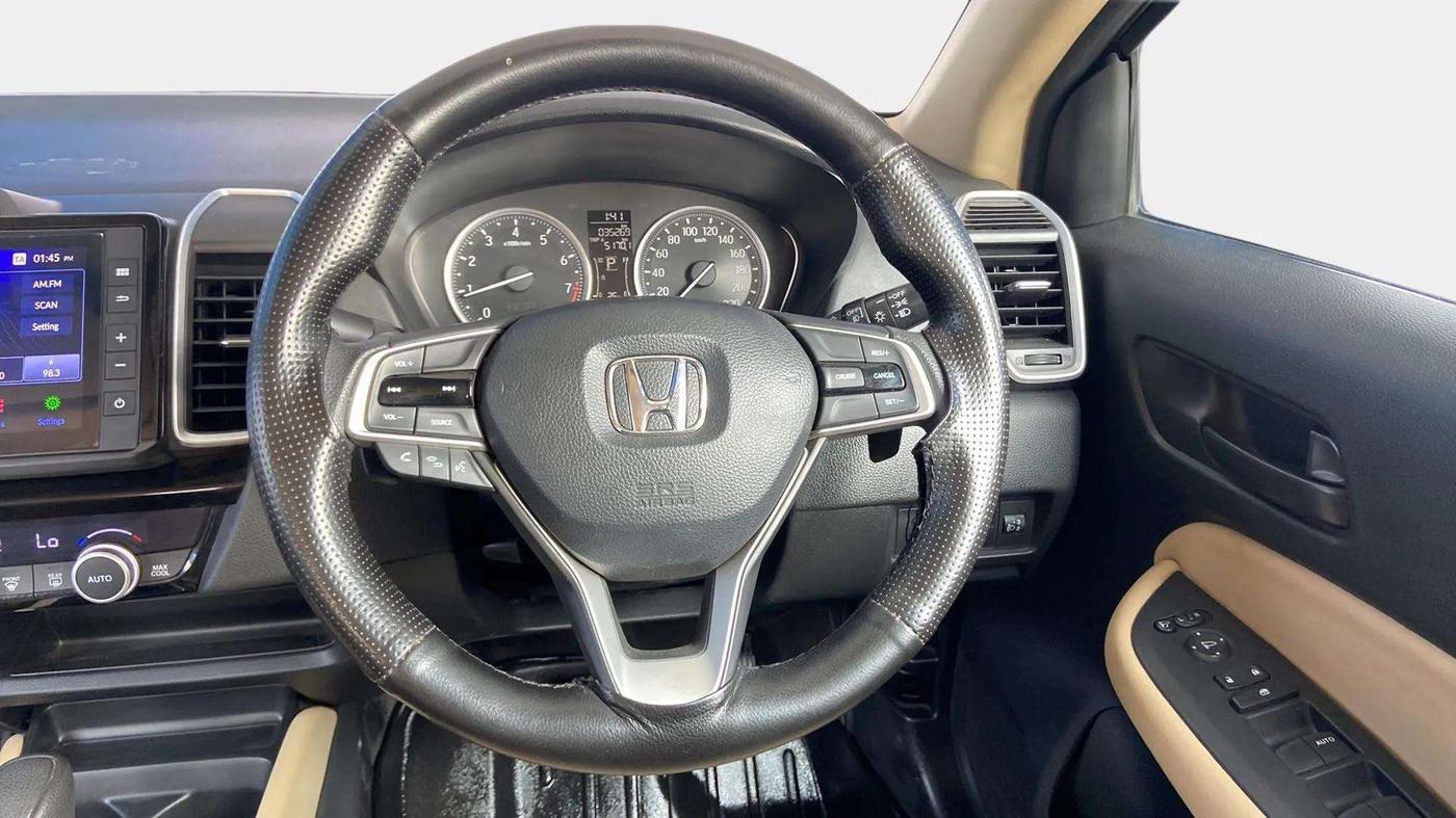 2022 Honda City 1.5L I-VTE V CVT, Petrol, Automatic, 35,649 km, Steering Wheel Close Up