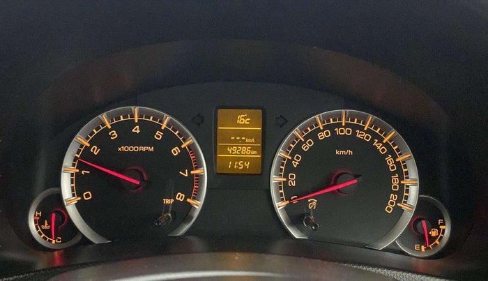 2015 Maruti Swift Dzire ZXI, Petrol, Manual, 49,341 km, Odometer Image