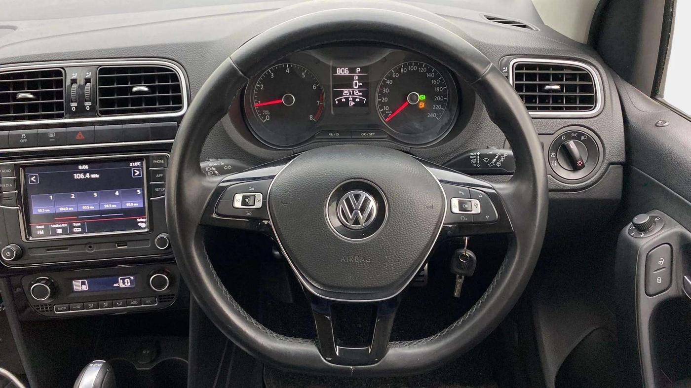 2019 Volkswagen Polo GT TSI AT, Petrol, Automatic, 25,710 km, Steering Wheel Close Up