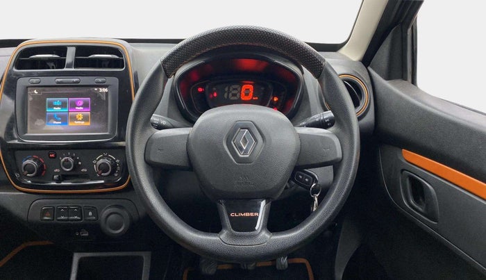 2019 Renault Kwid CLIMBER 1.0, Petrol, Manual, 57,516 km, Steering Wheel Close Up