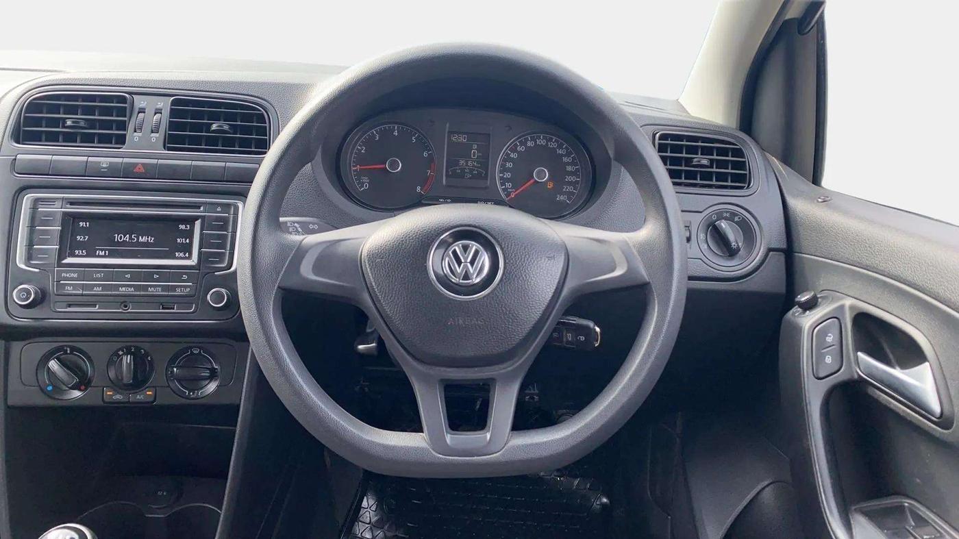 2019 Volkswagen Polo COMFORTLINE 1.0L MPI, Petrol, Manual, 35,330 km, Steering Wheel Close Up