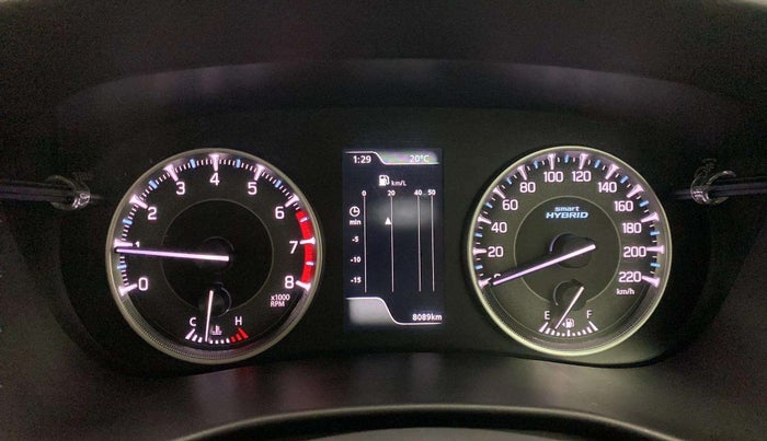 2024 Maruti FRONX ALPHA 1.0 TURBO MT, Petrol, Manual, 8,105 km, Odometer Image