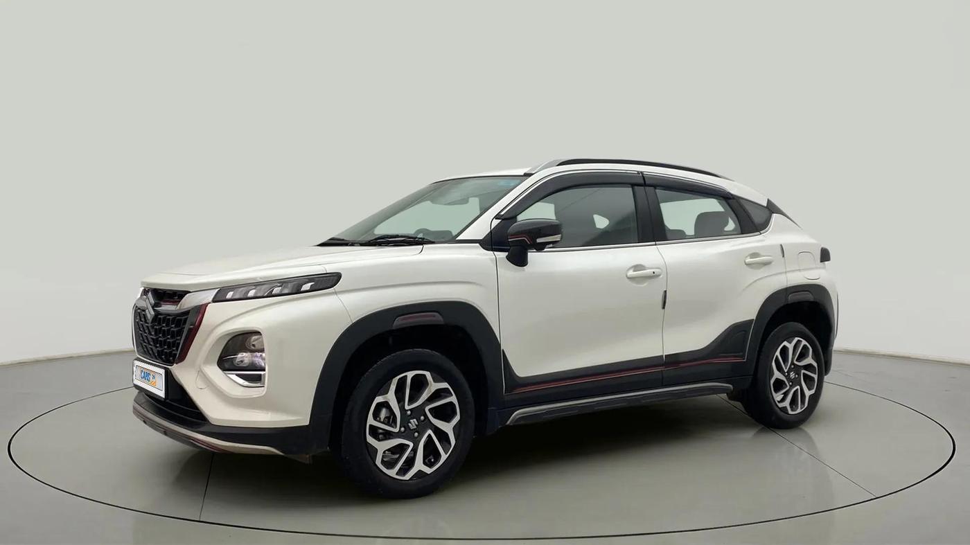 2024 Maruti FRONX ALPHA 1.0 TURBO MT, CNG, Manual, 8,105 km, Left Front Diagonal