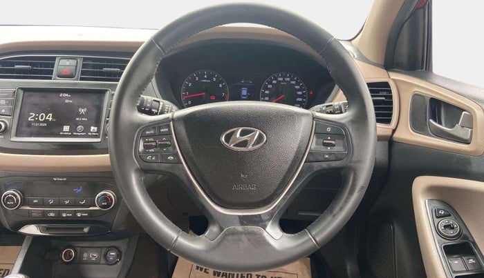 2018 Hyundai Elite i20 ASTA 1.2, Petrol, Manual, 47,717 km, Steering Wheel Close Up