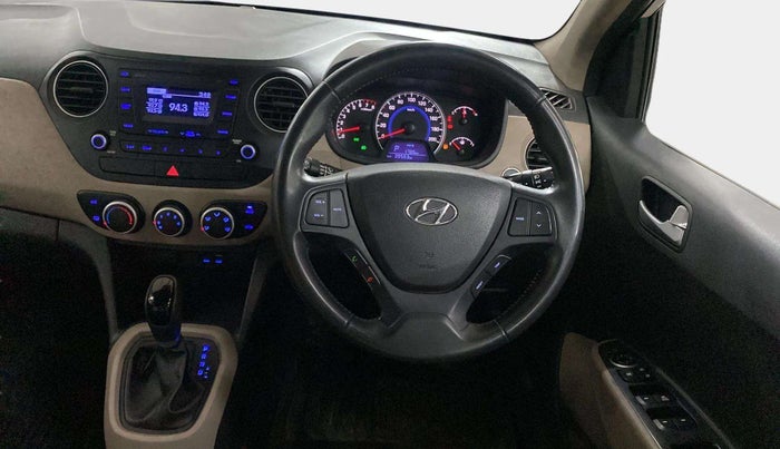 2016 Hyundai Grand i10 ASTA AT 1.2 KAPPA VTVT, Petrol, Automatic, 39,542 km, Steering Wheel Close Up