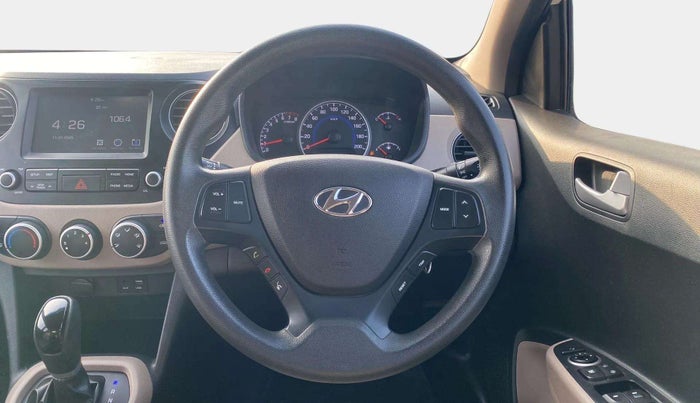 2018 Hyundai Grand i10 SPORTZ AT 1.2 KAPPA VTVT, Petrol, Automatic, 18,387 km, Steering Wheel Close Up