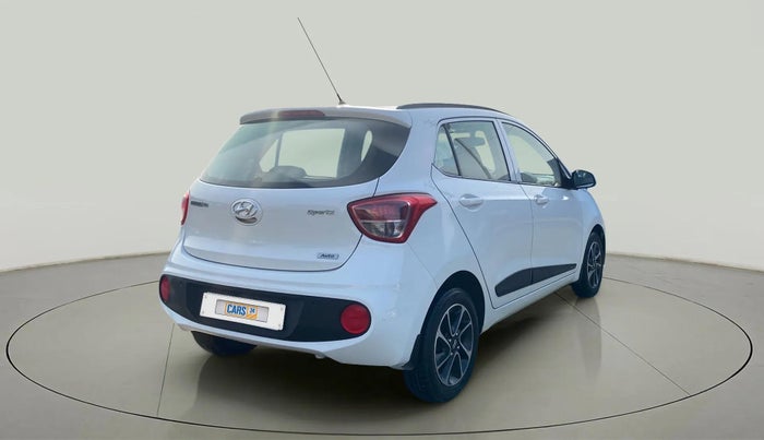 2018 Hyundai Grand i10 SPORTZ AT 1.2 KAPPA VTVT, Petrol, Automatic, 18,387 km, Right Back Diagonal