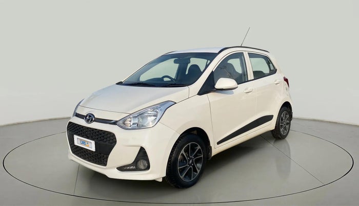 2018 Hyundai Grand i10 SPORTZ AT 1.2 KAPPA VTVT, Petrol, Automatic, 18,387 km, Left Front Diagonal