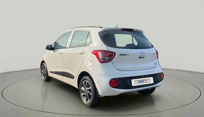 2018 Hyundai Grand i10 SPORTZ AT 1.2 KAPPA VTVT, Petrol, Automatic, 18,387 km, Left Back Diagonal