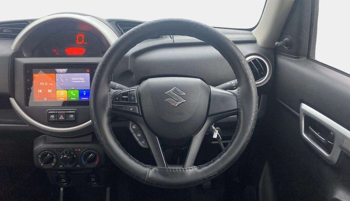 2020 Maruti S PRESSO VXI PLUS AMT, Petrol, Automatic, 2,584 km, Steering Wheel Close Up