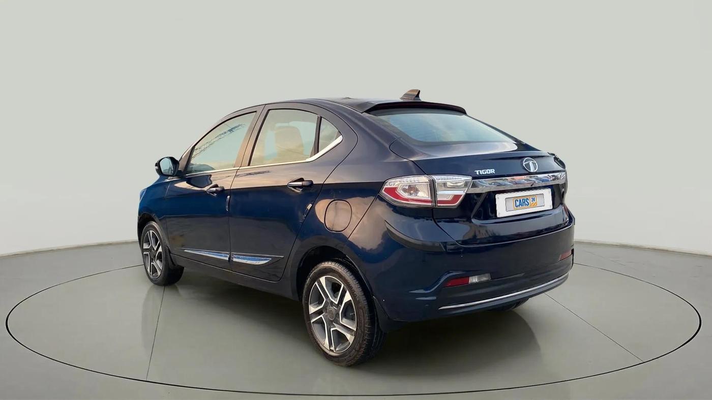 2021 Tata TIGOR XZ PLUS PETROL, Petrol, Manual, 43,122 km, Left Back Diagonal