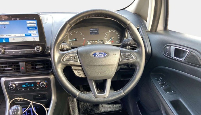 2018 Ford Ecosport TITANIUM + 1.5L DIESEL, Diesel, Manual, 99,517 km, Steering Wheel Close Up