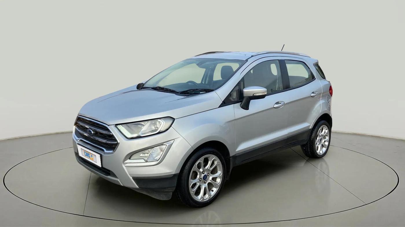 2018 Ford Ecosport TITANIUM + 1.5L DIESEL, Diesel, Manual, 99,517 km, Left Front Diagonal