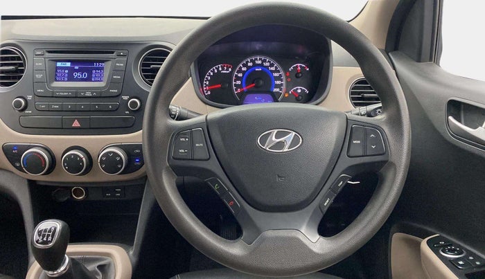 2015 Hyundai Grand i10 SPORTZ 1.2 KAPPA VTVT, Petrol, Manual, 44,991 km, Steering Wheel Close Up